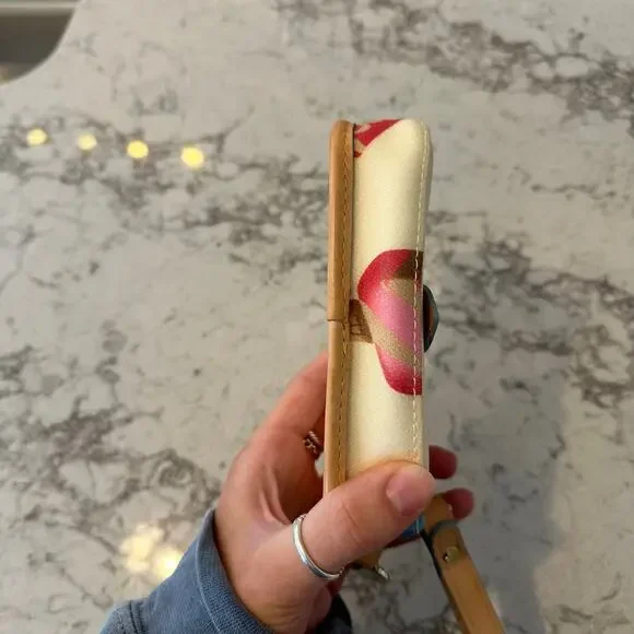 Vintage Dooney and Bourke Clutch Wristlet Fun Colorful Pattern Y2K - Picture 6 of 10